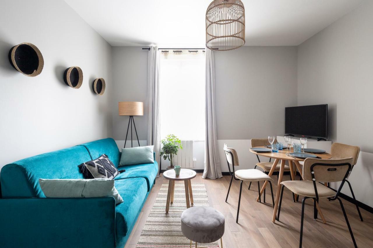 Joli T2, Gare, Intra-Muros & Plage A Proximite Saint-Malo Exterior foto